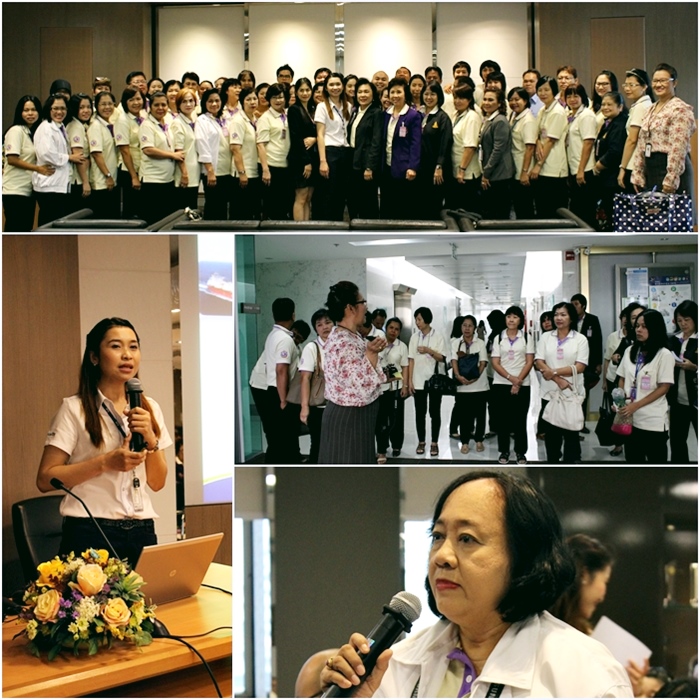 ภาพคณะทำงานกิจกรรม 5 ส สำนักหอสมุดกลาง ศึกษาดูงานกิจกรรม 5 ส ณ บริษัท ปตท. จำกัด (มหาชน) (29 ส.ค. 2557)