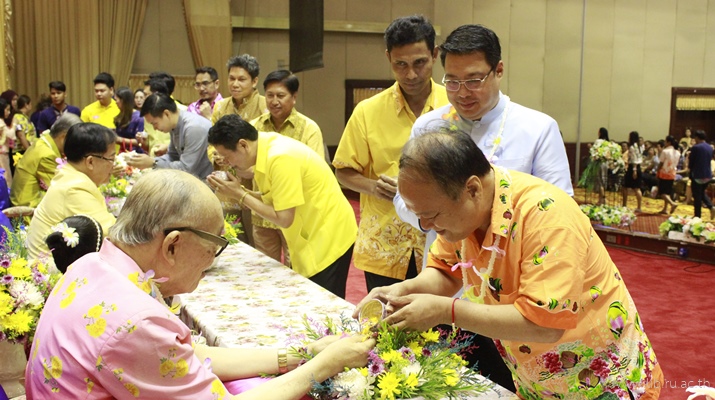 10 เม.ย. 2562 โครงการงานสืบสานศิลปวัฒนธรรมประเพณีวันสงกรานต์ ประจำปี 2562