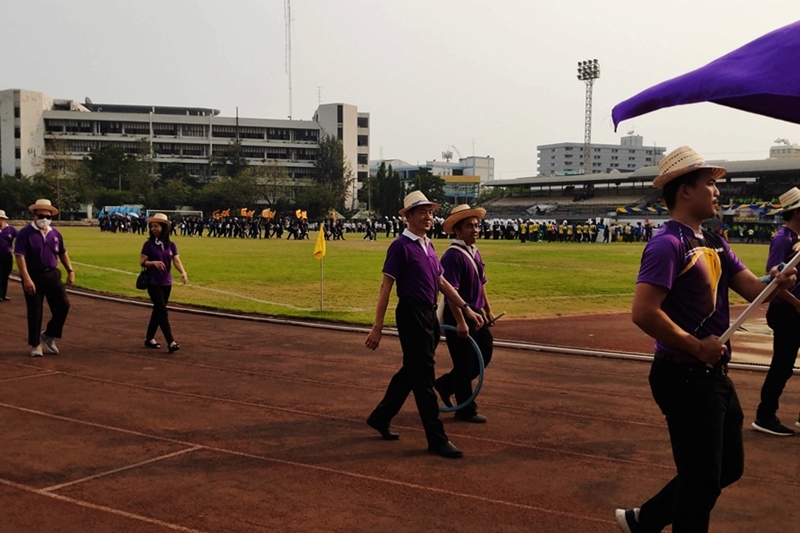 ภาพบุคลากร สก. ร่วมพิธีเปิดกีฬาสุพรรณิการ์เกมส์ ครั้งที่ 44