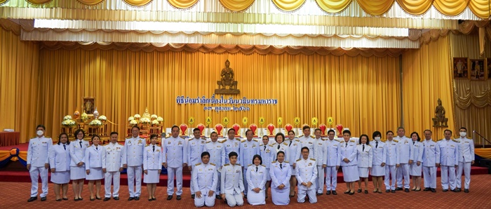 ภาพคณะผู้บริหาร มหาวิทยาลัยรามคำแหง เข้าร่วมพิธีฯ ภาพคณะผู้บริหาร มหาวิทยาลัยรามคำแหง เข้าร่วมพิธีฯ