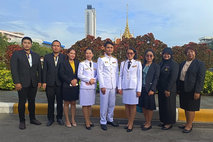 ภาพบุคลากรสำนักหอสมุดกลาง ร่วมงานวันคล้ายวันสถาปนามหาวิทยาลัยรามคำแหง ครบรอบ 52 ปี ภาพบุคลากรสำนักหอสมุดกลาง ร่วมงานวันคล้ายวันสถาปนามหาวิทยาลัยรามคำแหง ครบรอบ 52 ปี