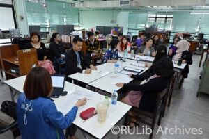 ภาพคุณฐิติรัตน์ พาณิชยางกูร ตรวจประเมิน ฝ่ายจัดการทรัพยากร