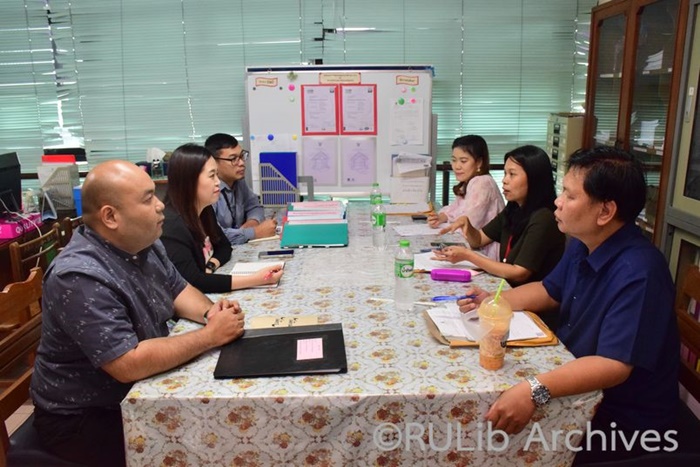 ภาพ 25 มิถุนายน 2567  การตรวจติดตามฯ งานประกันคุณภาพการศึกษา สำนักงานเลขานุการ