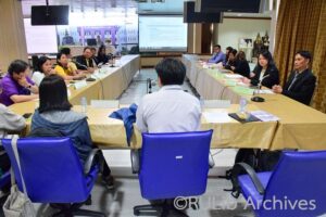 ภาพการประชุมชี้แจงวัตถุประสงค์ของการตรวจติดตาม