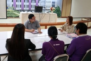 ภาพงานนโยบายและแผน สำนักงานเลขานุการ รับการตรวจติดตาม จากคุณดนุพร พูลผล