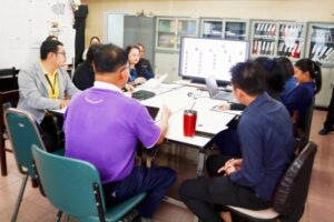 ภาพวันที่ 23 มิถุนายน 2568 การตรวจติดตามฯ หน่วยเทคโนโลยีสารสนเทศ ฝ่ายเทคโนโลยีห้องสมุด