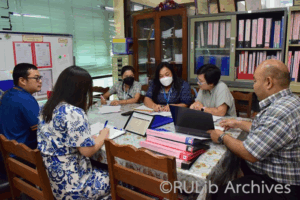 ภาพวันที่ 25 มิถุนายน 2568 การตรวจติดตามฯ การควบคุมเอกสารสารสนเทศ