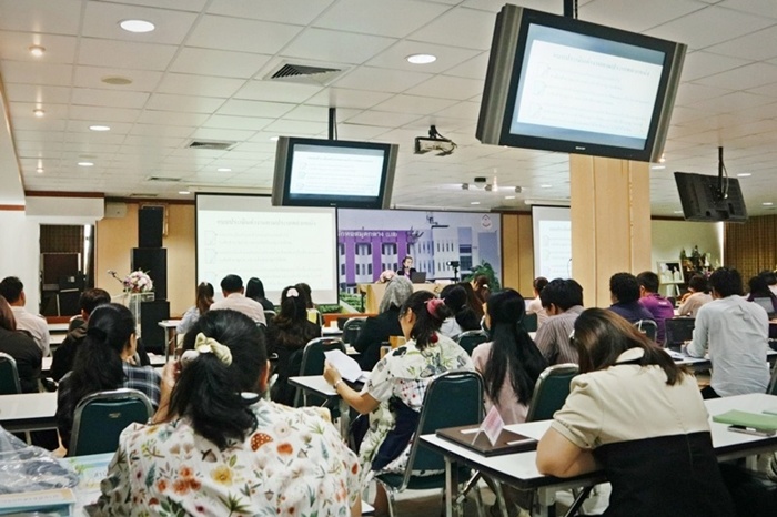 ภาพบรรยากาศ ระหว่างการฝึกอบรมเชิงปฏิบัติการฯ ในช่วงเช้า