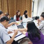 ภาพบรรยากาศ ระหว่างการทำกิจกรรมเชิงปฏิบัติการ (Workshop) ในช่วงบ่าย